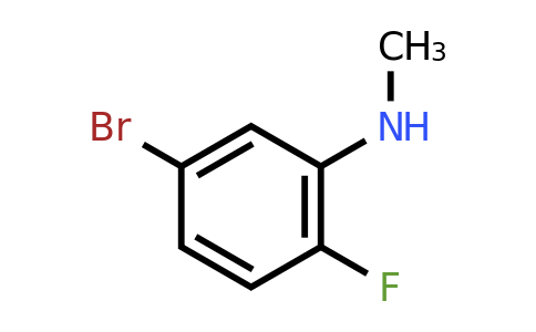 CAS 1153252-25-5 | 5-Bromo-2-fluoro-N-methylaniline