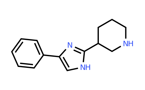 CAS 1153269-45-4 | 3-(4-Phenyl-1H-imidazol-2-yl)piperidine