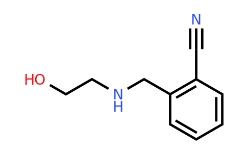 CAS 1153278-27-3 | 2-(((2-Hydroxyethyl)amino)methyl)benzonitrile