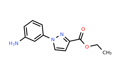 CAS 1153282-89-3 | Ethyl 1-(3-aminophenyl)-1H-pyrazole-3-carboxylate
