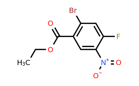 CAS 1153284-99-1 | Ethyl 2-bromo-4-fluoro-5-nitrobenzoate