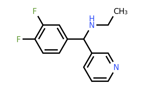 CAS 1153288-02-8 | [(3,4-Difluorophenyl)(pyridin-3-yl)methyl](ethyl)amine
