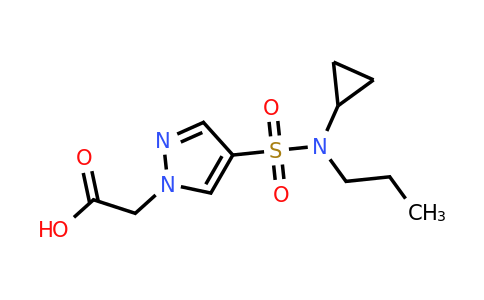 CAS 1153288-92-6 | 2-{4-[cyclopropyl(propyl)sulfamoyl]-1H-pyrazol-1-yl}acetic acid