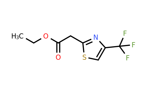 CAS 1153298-63-5 | Ethyl 2-[4-(trifluoromethyl)-1,3-thiazol-2-yl]acetate