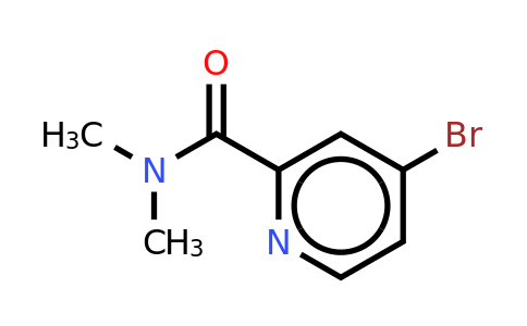 CAS 1153327-12-8 | 4-Bromo-N,n-dimethylpyridine-2-carboxamide