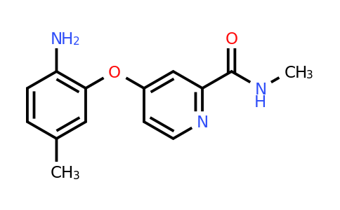 CAS 1153328-34-7 | 4-(2-Amino-5-methylphenoxy)-N-methylpyridine-2-carboxamide