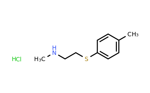 CAS 115335-02-9 | N-Methyl-2-(p-tolylthio)ethanamine hydrochloride