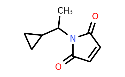 CAS 1153367-81-7 | 1-(1-Cyclopropylethyl)-2,5-dihydro-1H-pyrrole-2,5-dione