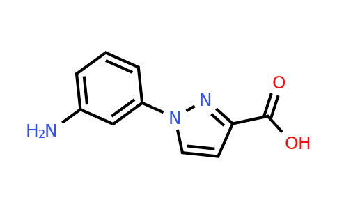CAS 1153435-73-4 | 1-(3-Aminophenyl)-1H-pyrazole-3-carboxylic acid