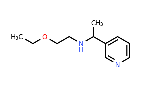 CAS 1153467-71-0 | (2-ethoxyethyl)[1-(pyridin-3-yl)ethyl]amine