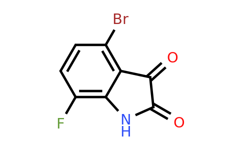 CAS 1153535-26-2 | 4-Bromo-7-fluoroindoline-2,3-dione