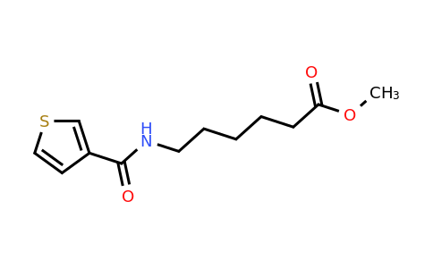CAS 1153551-91-7 | methyl 6-[(thiophen-3-yl)formamido]hexanoate