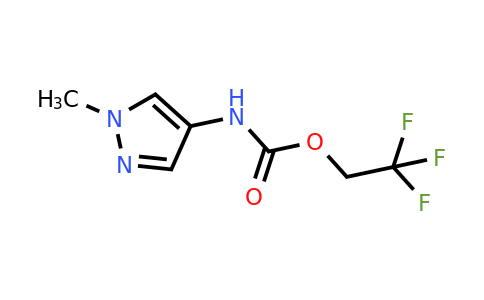 CAS 1153756-58-1 | 2,2,2-trifluoroethyl N-(1-methyl-1H-pyrazol-4-yl)carbamate