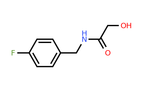 CAS 1153759-06-8 | N-[(4-Fluorophenyl)methyl]-2-hydroxyacetamide