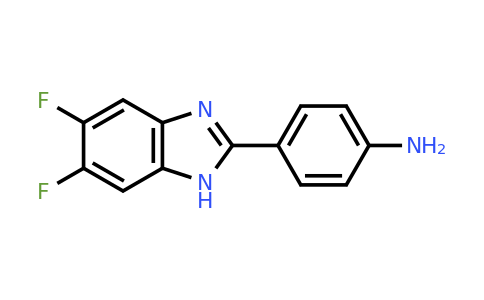 CAS 1153806-57-5 | 4-(5,6-difluoro-1H-1,3-benzodiazol-2-yl)aniline