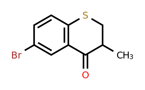 CAS 1153834-53-7 | 6-Bromo-3-methyl-3,4-dihydro-2H-1-benzothiopyran-4-one
