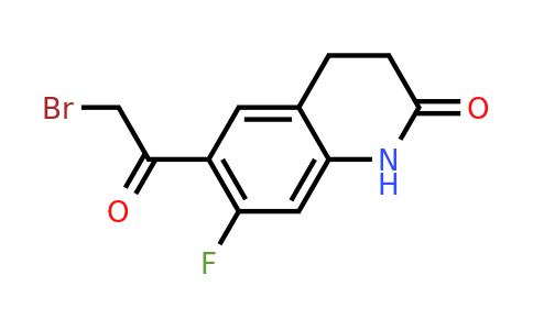CAS 1153886-14-6 | 6-(2-Bromoacetyl)-7-fluoro-1,2,3,4-tetrahydroquinolin-2-one
