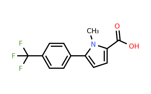 CAS 1153905-13-5 | 1-Methyl-5-[4-(trifluoromethyl)phenyl]pyrrole-2-carboxylic Acid