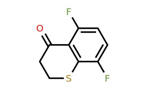 CAS 1153968-35-4 | 5,8-Difluoro-3,4-dihydro-2H-1-benzothiopyran-4-one