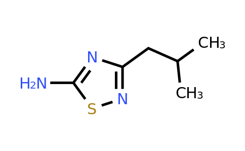 CAS 1153977-87-7 | 3-(2-methylpropyl)-1,2,4-thiadiazol-5-amine