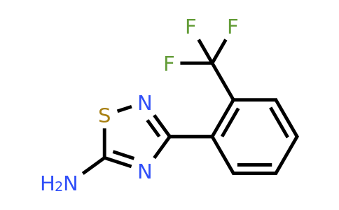 CAS 1153983-38-0 | 3-[2-(trifluoromethyl)phenyl]-1,2,4-thiadiazol-5-amine