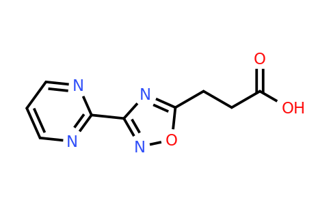 CAS 1154008-66-8 | 3-[3-(Pyrimidin-2-yl)-1,2,4-oxadiazol-5-yl]propanoic acid