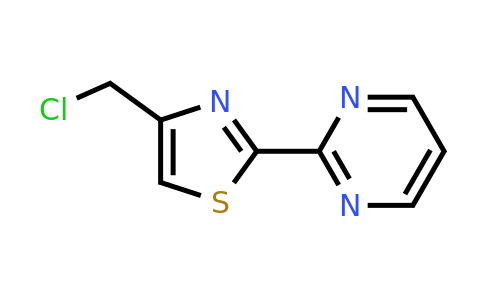 CAS 1154009-17-2 | 2-[4-(Chloromethyl)-1,3-thiazol-2-yl]pyrimidine