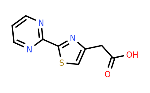 CAS 1154009-60-5 | 2-[2-(Pyrimidin-2-yl)-1,3-thiazol-4-yl]acetic acid