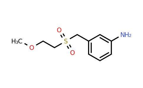 CAS 1154018-38-8 | 3-[(2-Methoxyethanesulfonyl)methyl]aniline