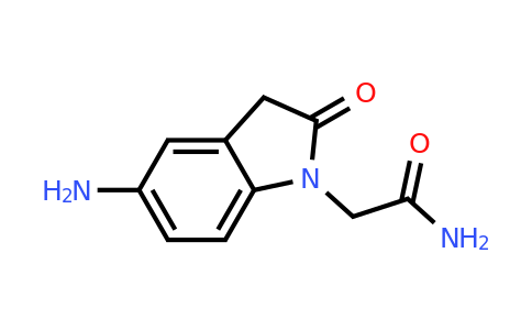 CAS 1154100-05-6 | 2-(5-Amino-2-oxoindolin-1-yl)acetamide
