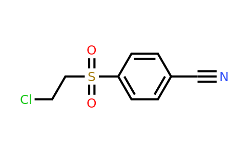 CAS 1154100-37-4 | 4-(2-Chloroethanesulfonyl)benzonitrile
