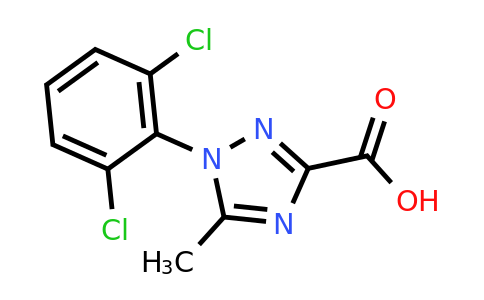 CAS 1154101-06-0 | 1-(2,6-Dichlorophenyl)-5-methyl-1H-1,2,4-triazole-3-carboxylic acid