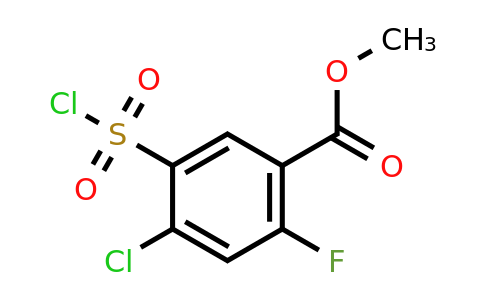 CAS 1154149-29-7 | methyl 4-chloro-5-(chlorosulfonyl)-2-fluorobenzoate