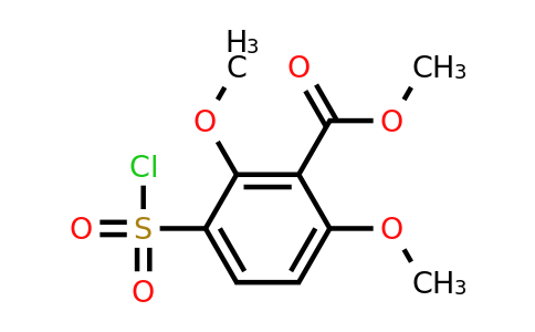 CAS 1154160-17-4 | methyl 3-(chlorosulfonyl)-2,6-dimethoxybenzoate