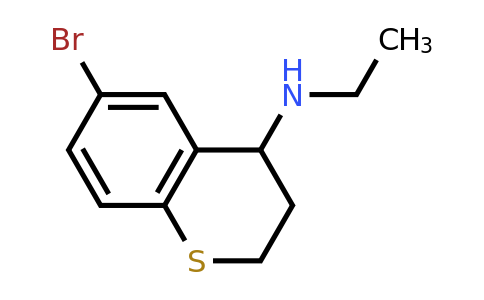 CAS 1154177-90-8 | 6-Bromo-N-ethyl-3,4-dihydro-2H-1-benzothiopyran-4-amine