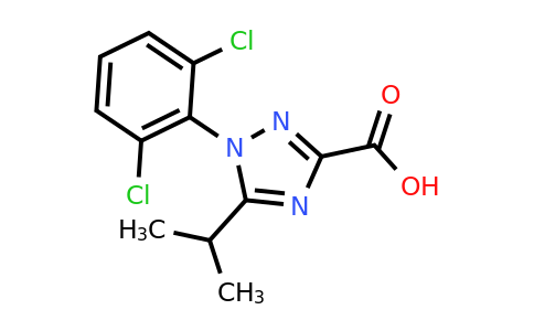 CAS 1154206-19-5 | 1-(2,6-Dichlorophenyl)-5-(propan-2-yl)-1H-1,2,4-triazole-3-carboxylic acid