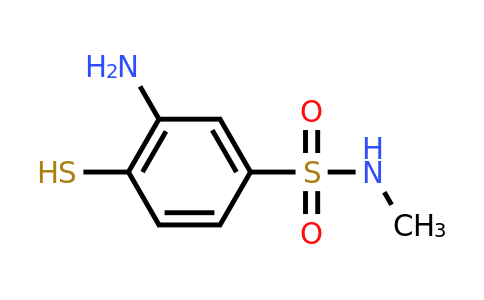 CAS 1154232-59-3 | 3-amino-N-methyl-4-sulfanylbenzene-1-sulfonamide