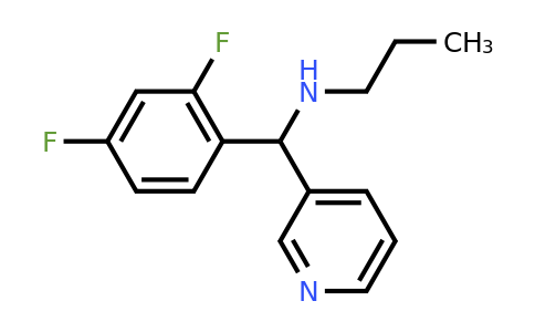 CAS 1154270-50-4 | [(2,4-Difluorophenyl)(pyridin-3-yl)methyl](propyl)amine
