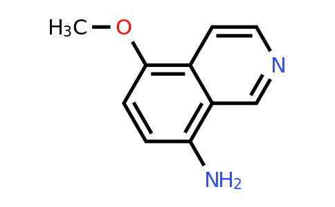 CAS 1154276-18-2 | 5-methoxyisoquinolin-8-amine
