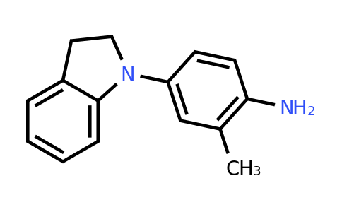 CAS 1154319-85-3 | 4-(Indolin-1-yl)-2-methylaniline