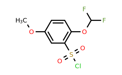 CAS 1154355-35-7 | 2-(difluoromethoxy)-5-methoxybenzene-1-sulfonyl chloride
