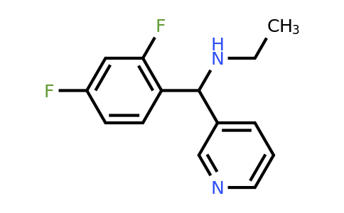 CAS 1154392-39-8 | [(2,4-Difluorophenyl)(pyridin-3-yl)methyl](ethyl)amine