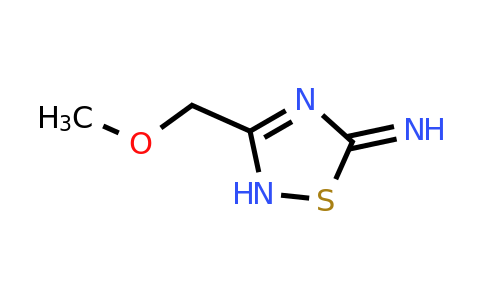CAS 115443-55-5 | 3-(methoxymethyl)-2,5-dihydro-1,2,4-thiadiazol-5-imine