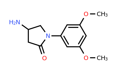 CAS 1154546-72-1 | 4-amino-1-(3,5-dimethoxyphenyl)pyrrolidin-2-one
