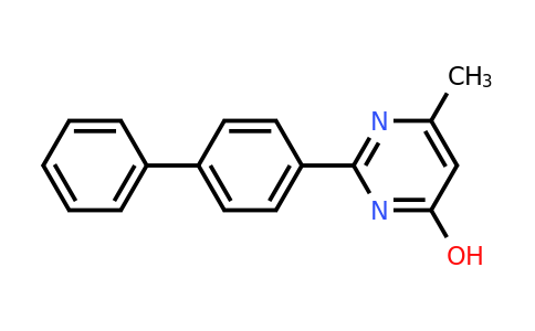 CAS 1154551-68-4 | 6-Methyl-2-(4-phenylphenyl)pyrimidin-4-ol