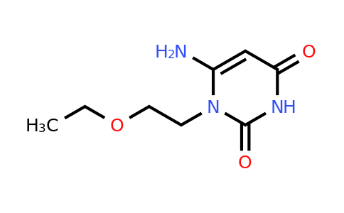 CAS 1154557-84-2 | 6-amino-1-(2-ethoxyethyl)-1,2,3,4-tetrahydropyrimidine-2,4-dione