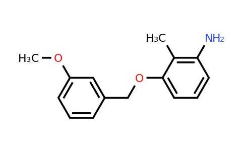 CAS 1154572-58-3 | 3-[(3-methoxyphenyl)methoxy]-2-methylaniline