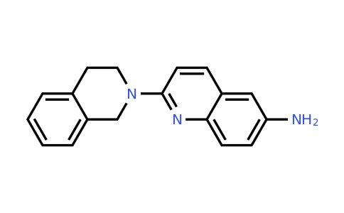 CAS 1154583-56-8 | 2-(1,2,3,4-tetrahydroisoquinolin-2-yl)quinolin-6-amine