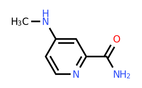 CAS 1154590-95-0 | 4-(methylamino)pyridine-2-carboxamide
