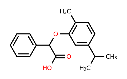 CAS 1154658-29-3 | 2-[2-Methyl-5-(propan-2-yl)phenoxy]-2-phenylacetic acid